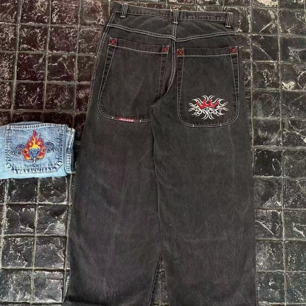 JNCO wide leg jeans men's